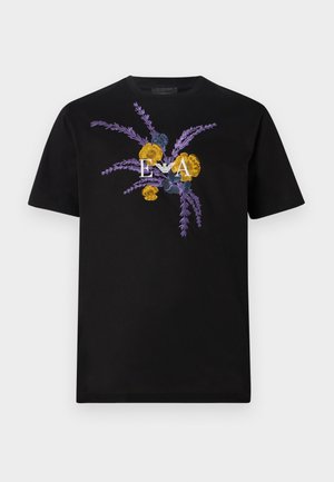 Emporio Armani T-shirt imprimé - black beauty