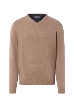 Strickpullover - braun