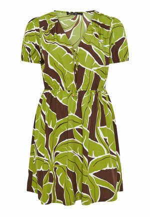 Yours Clothing, PLUS SIZE MINI DRESSES - Vestido informal - green