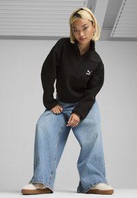 Puma WINTERIZED HALF - Sweat polaire - black