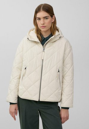 Winterjacke - helles beige