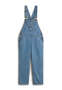 GROUNDWORK DENIM OVERALL - Hängselbyxor - stonewash blue
