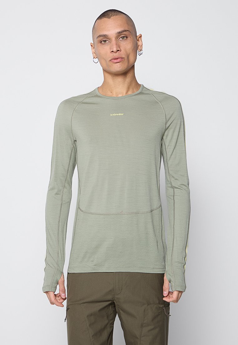 Icebreaker Longsleeve lichtgroen