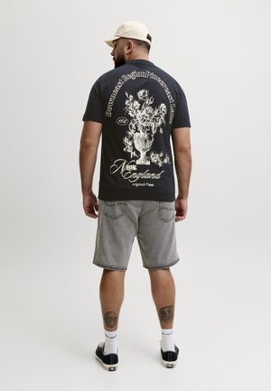 Jack & Jones, JORMAINE - T-Shirt print - black