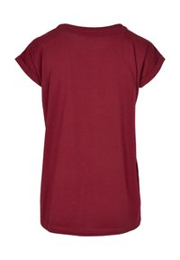 Urban Classics EXTENDED SHOULDER TEE - T-shirts - Bordeaux