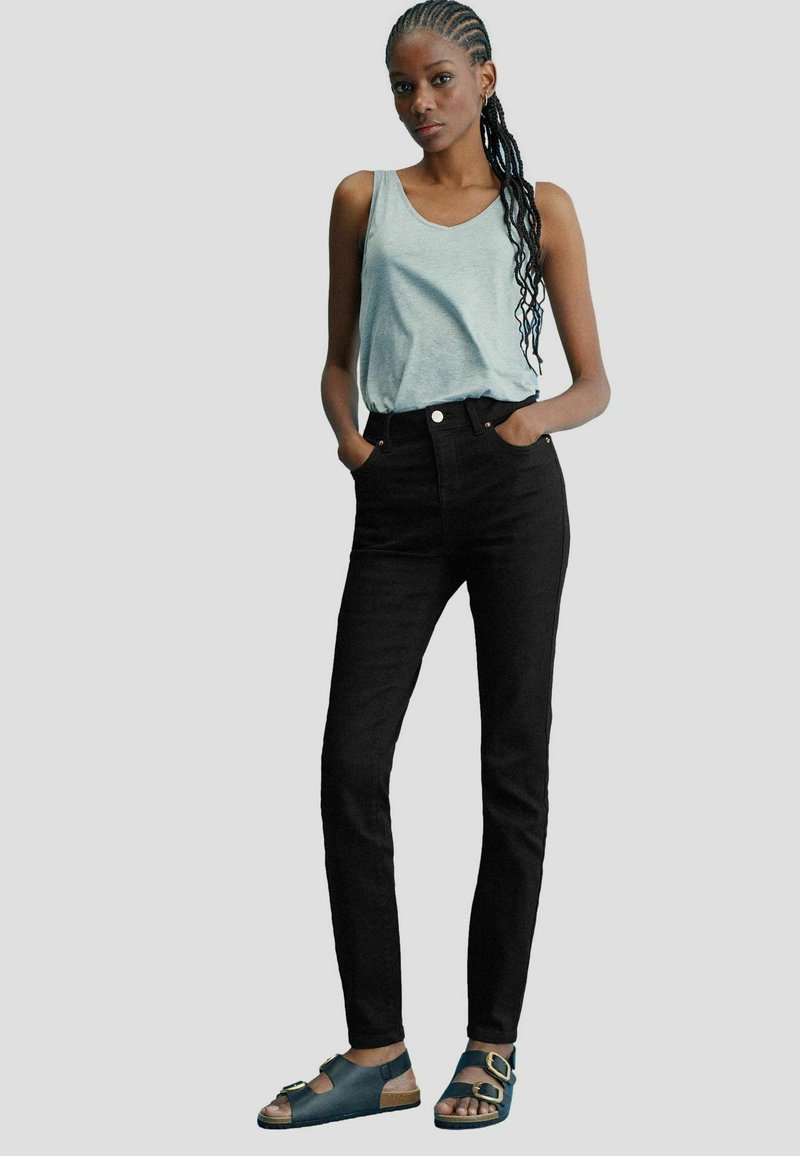 Next STANDARD - Blugi slim fit - black denim