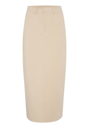 SLANASTASIA SKIRT - Fustă maxi - sandshell