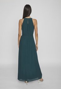 VILA VIMILINA HALTERNECK NOOS - Dolga obleka - ponderosa pine