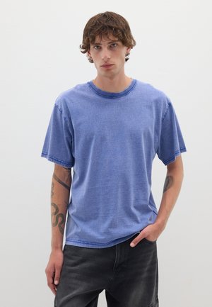 T-Shirt basic - blu bluette
