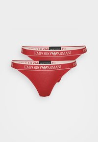 THONG 2 PACK - String - red