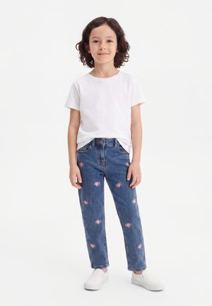 Monnalisa, RICAMO - Short en jean - blu stone denim