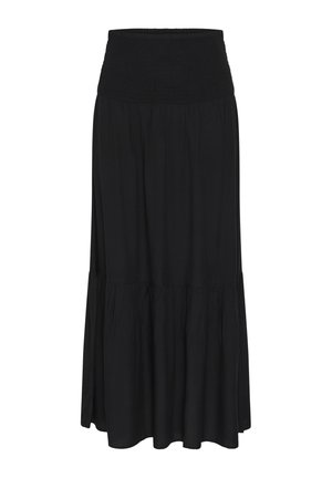 Cream, CREAM CRTIAH SKIRT - Maksiseelik - pitch black