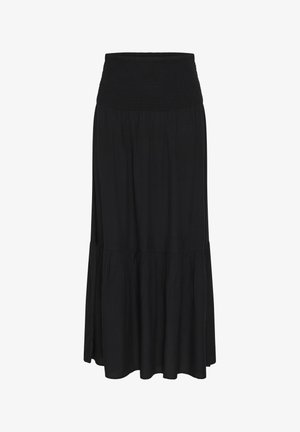 Cream, CREAM CRTIAH SKIRT - Maksiseelik - pitch black
