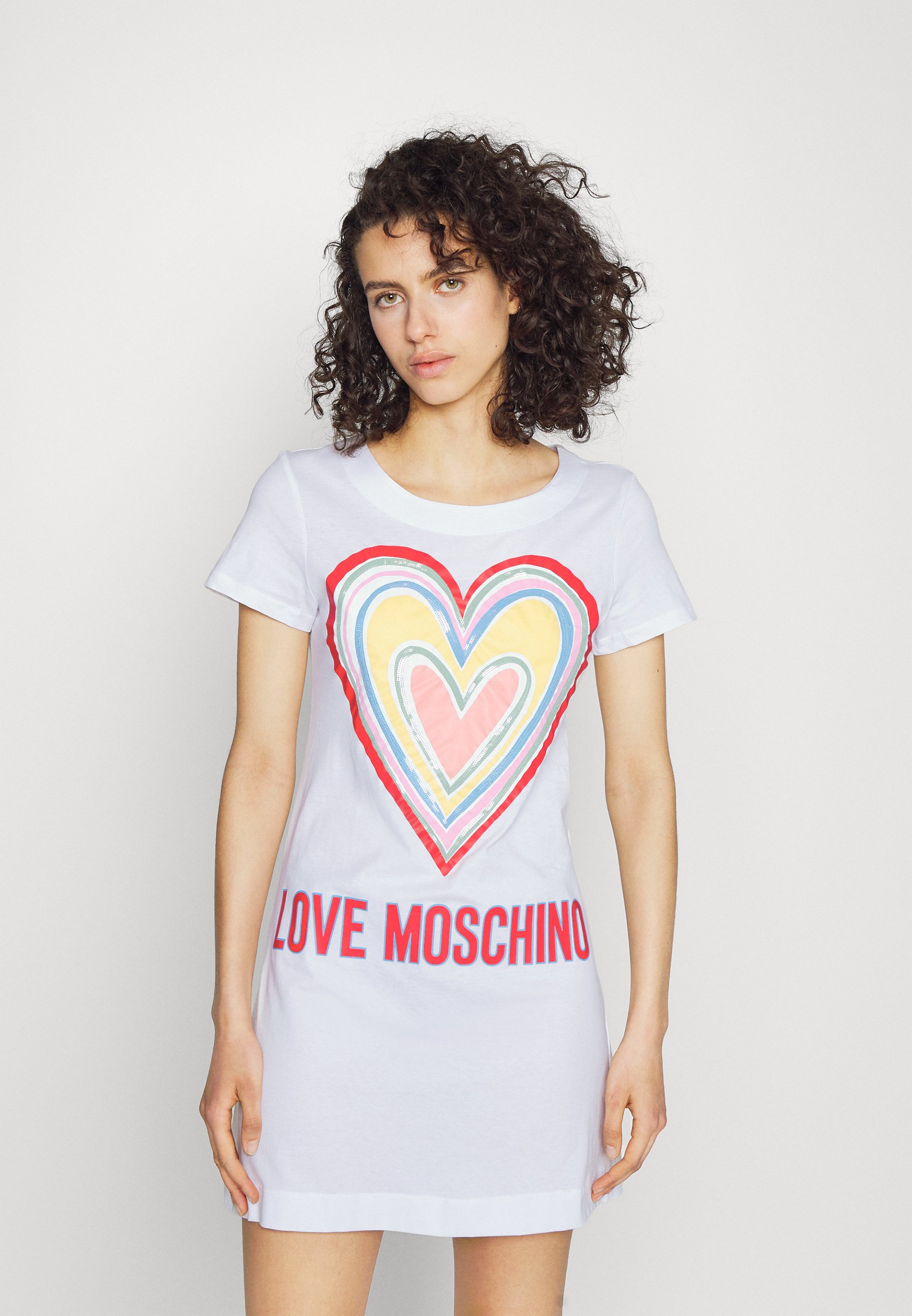 love moschino jersey dress