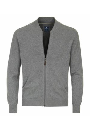 REGULAR FIT  - Strickjacke - grau