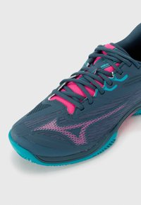 Mizuno WAVE EXCEED LIGHT 2 - Joggesko - dark blue/purple