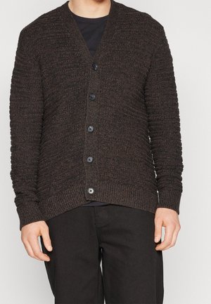 Chaqueta de punto - dark brown