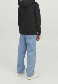 Jack & Jones Junior JJECORP LOGO HOOD - Mikina s kapucí - black