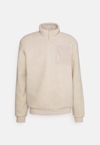 Fleece jumper - stone