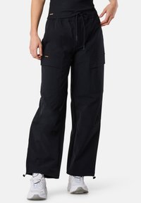 BOSTON - Cargo trousers - black