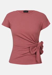 T-shirt - bas - wine