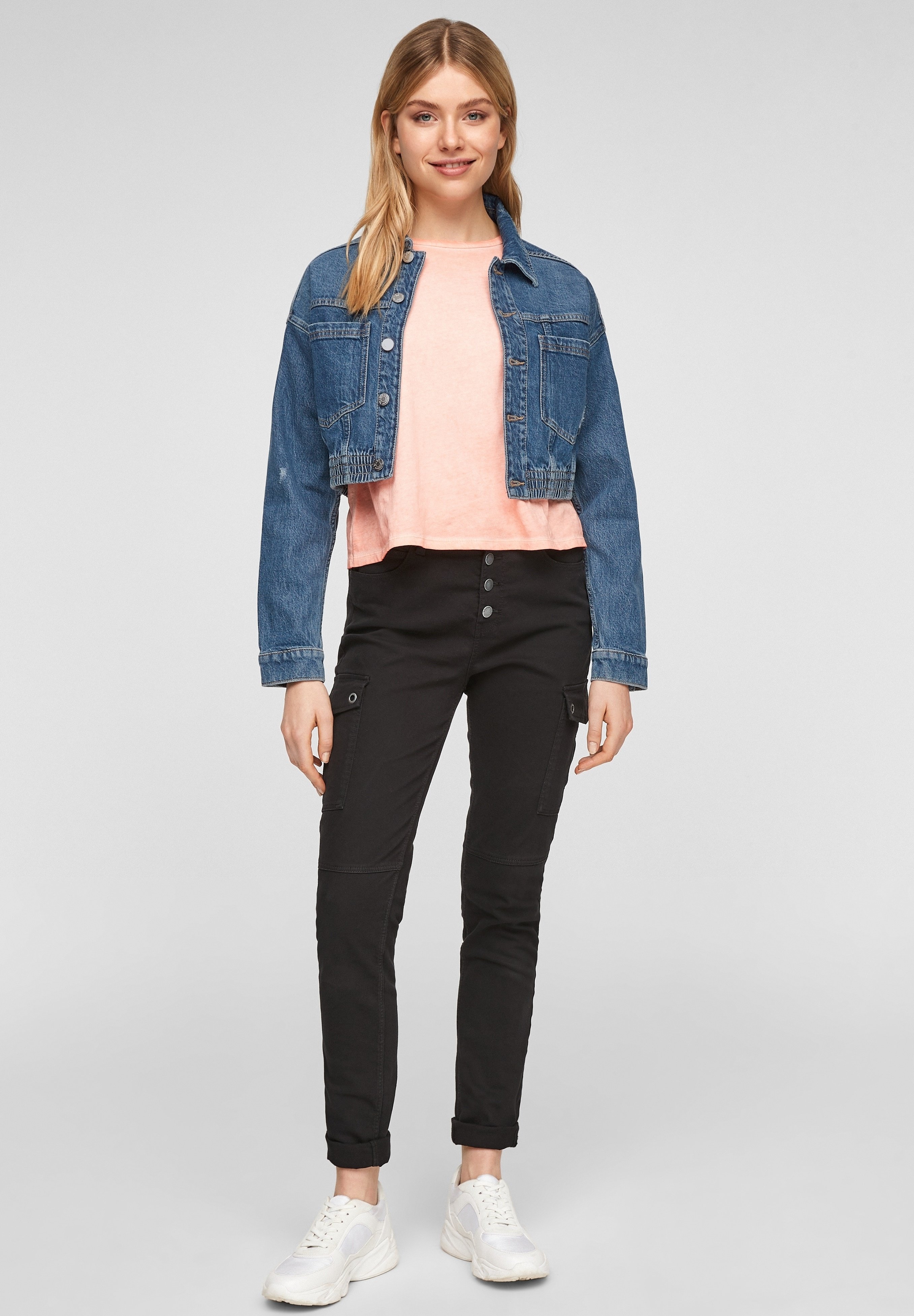 QS by s.Oliver Denim jacket - blue/dark 