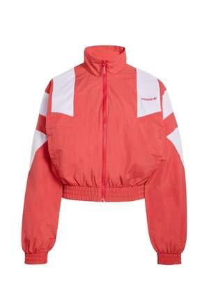 adidas Originals Zip-up sweatshirt - better scarlet