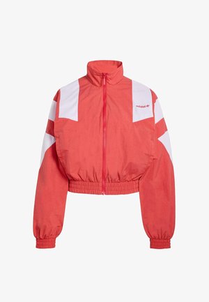 adidas Originals Zip-up sweatshirt - better scarlet