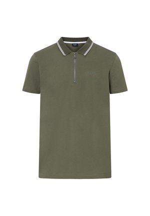 ADAM REISSVERSCHLUSS STRETCH KONTRASTSTREIFEN - Poloshirts - grün