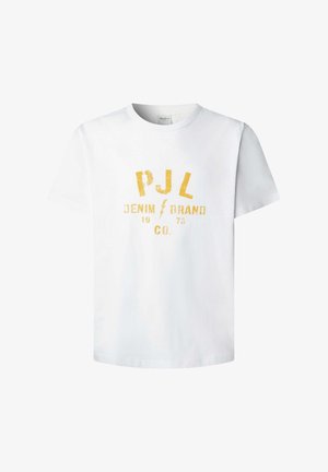 Pepe Jeans, GUNNER - Tričko s potlačou - white