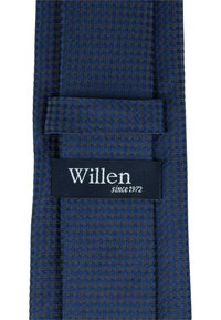 WILLEN UNI BI-COLOR - Krawatte - marine