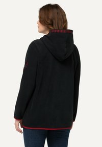 Ulla Popken Sudadera con cremallera - navy blue