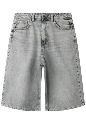 TWO SOON BAGGY - Denim shorts - light grey denim