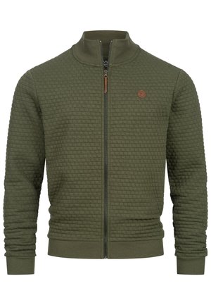 INDICODE JEANS BERMIE - Sweatjakke - army