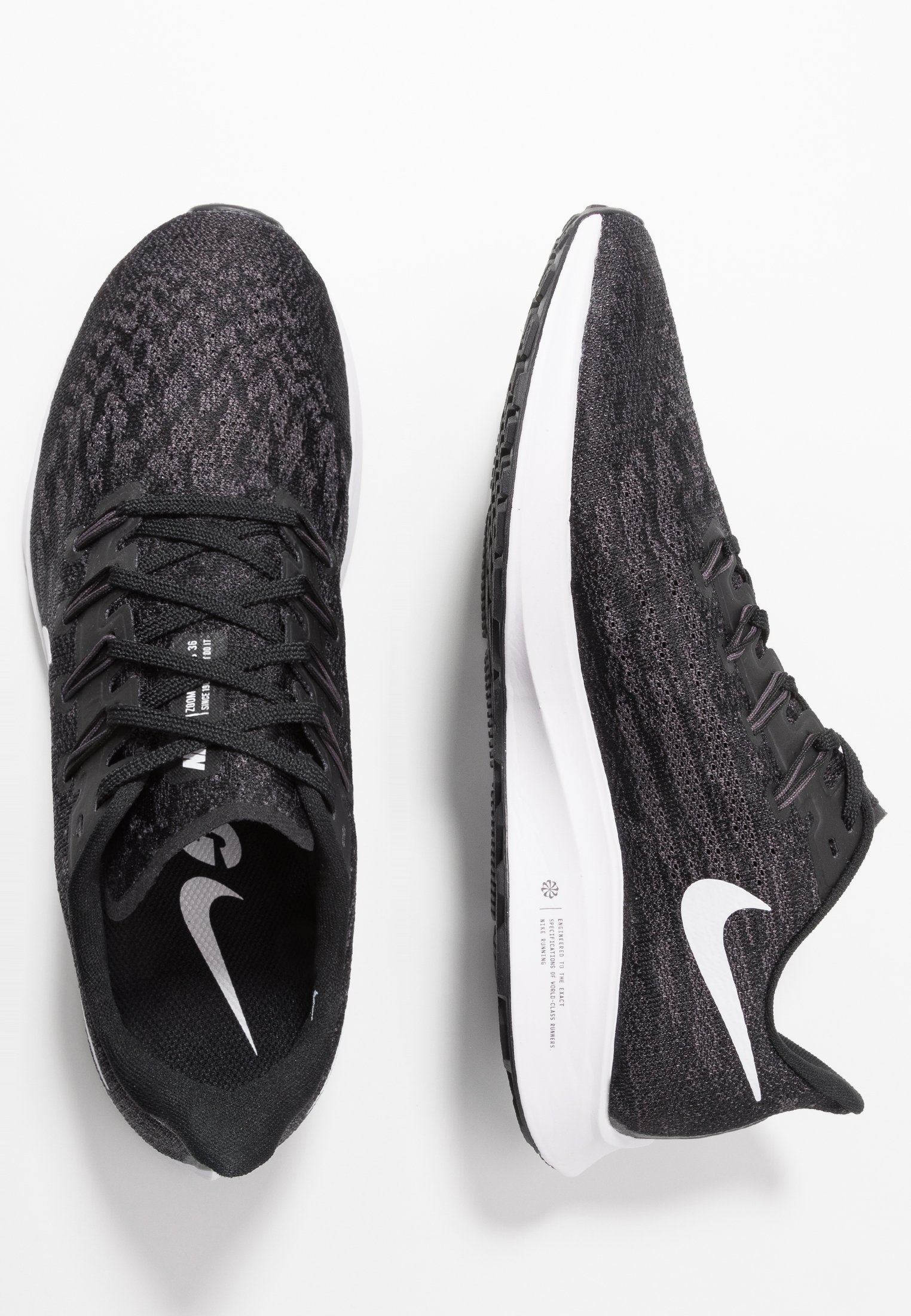 Nike Performance AIR ZOOM PEGASUS Stabile løpesko black Nike Performance AIR ZOOM PEGASUS Stabile løpesko black