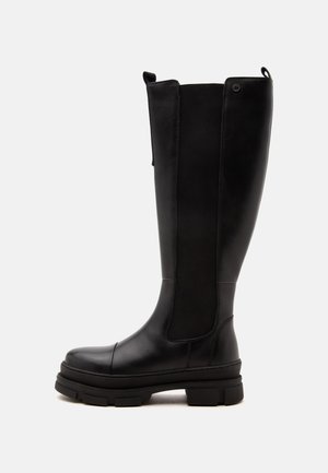 Copenhagen Shoes FOLLOW ME ZIPPER - Botas con plataforma - black