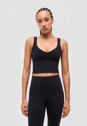 lululemon, ALIGN TANK LIGHT SUPPORT CUP SLEEVELESS - Top - black
