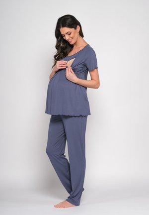 Cool Mama NURSING 2 IN 1 BASIC - Nachtwäsche Set - jeans