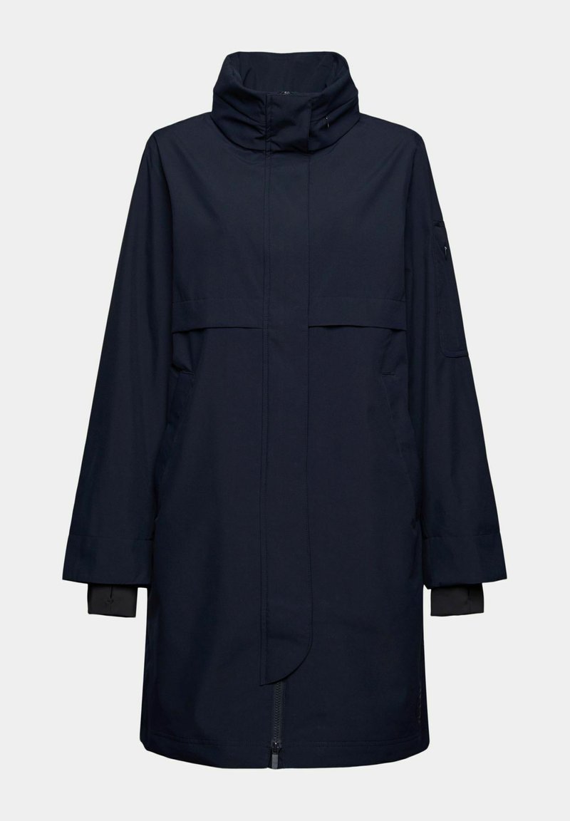 Damen Parkas | Esprit Collection Regenjacke / wasserabweisende Jacke navy/dunkelblau meliert - OH51983 Damen Parkas | Esprit Collection Regenjacke / wasserabweisende Jacke navy/dunkelblau meliert - OH51983