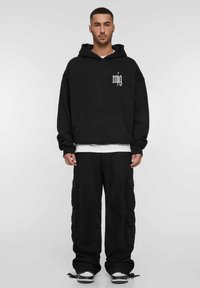 MJ Gonzales HEAVY TRANSFORMATION - Jersey con capucha - black