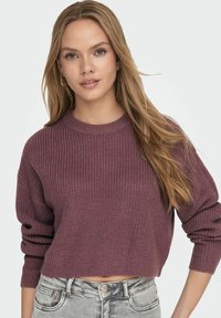 ONLY Strickpullover - rose brown