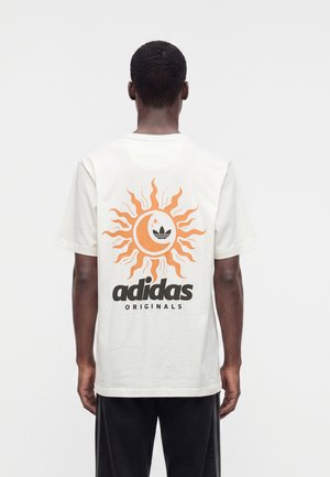 adidas Originals, SUN GRAPHIC LOOSE TEE UNISEX - Μπλουζάκι με στάμπα - off white
