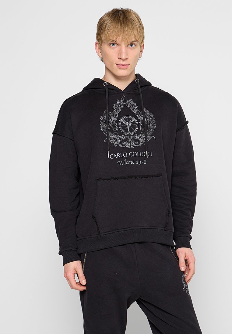 carlo colucci Hoodie zwart