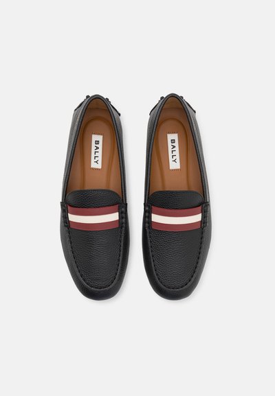 Bally KERBS KARLOS - Mocasines - black/red/bone