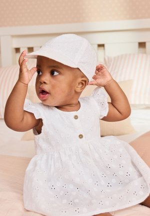 Next, 2 PACK  - Caps - pink white broderie bow back