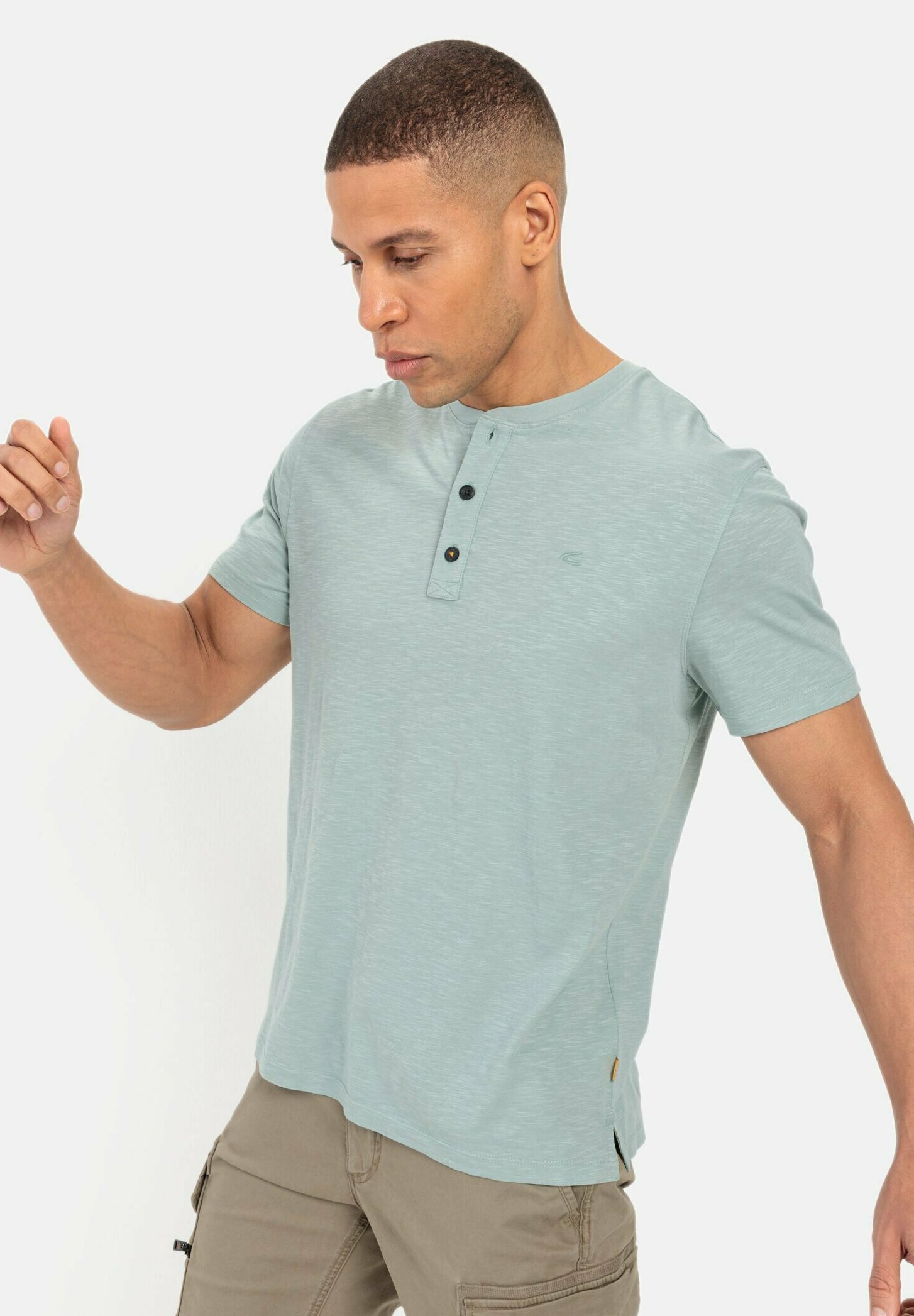 aqua green top