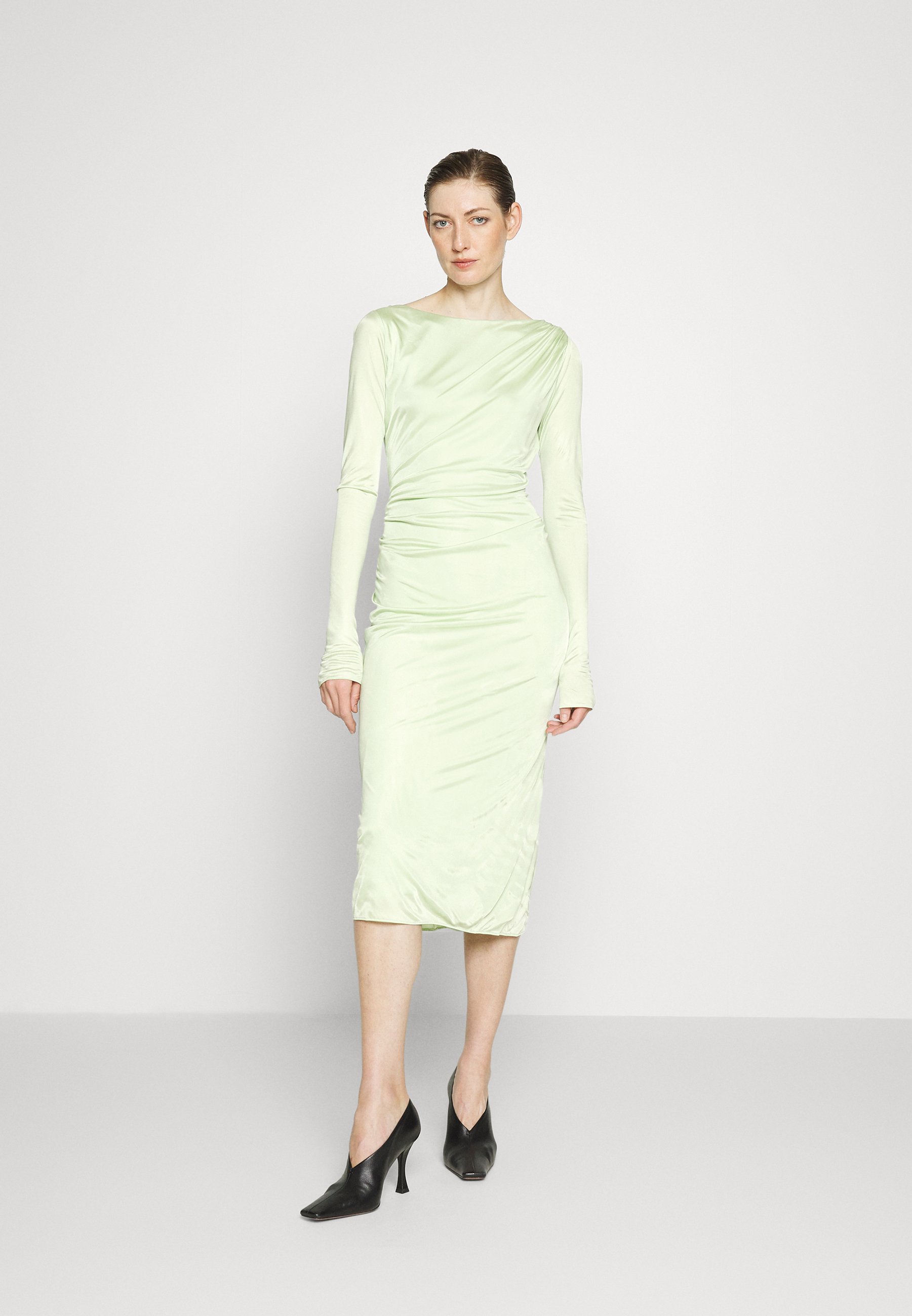 n21 green dress N21