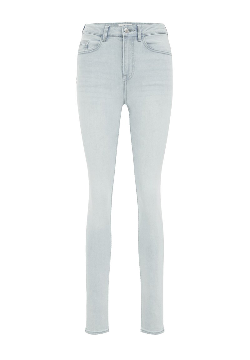 WE Fashion Slim fit jeans lichtblauw WE Fashion Slim fit jeans lichtblauw
