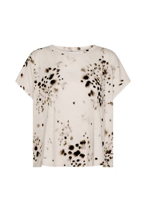 Deha, ALLOVER FLAMME' - T-shirt imprimé - natural dots