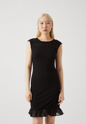 VITULINA CAPSLEEVE DRESS - Cocktailkjole - black